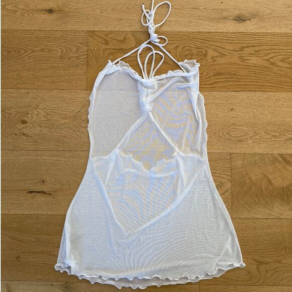 Heart of Sun - Coco Swim Cover Up in Milk White